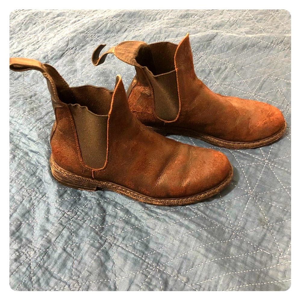 Rag & Bone Dartford Chelsea Boot brown 37 flaw